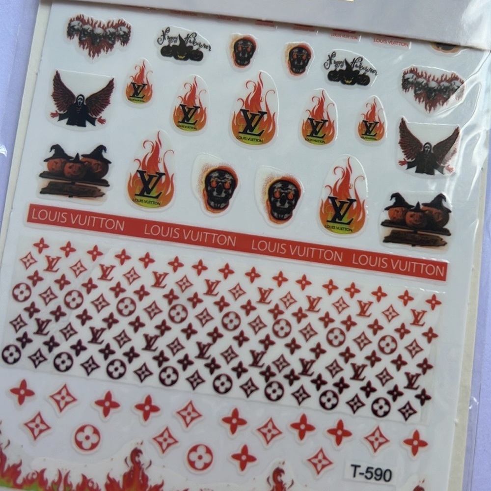 HALLOWEEN NAIL STICKERS